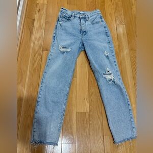 Old Navy Light Blue Straight Leg Jeans